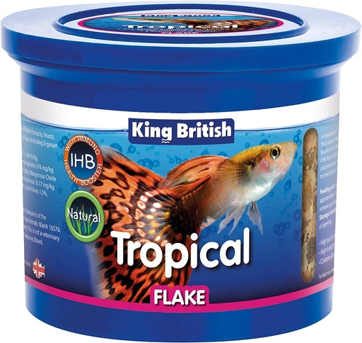 King British Tropical Fish Flake (With Ihb)