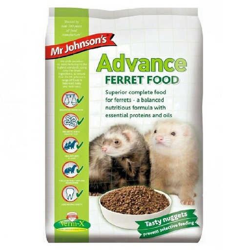 Mr Johnson’ Advance Ferret Food Enhanced With Verm-X