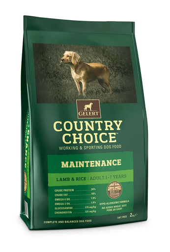 Gelert Country Choice Maintenance Lamb Adult Dog Food