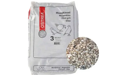 Jondo Flint Grit Ostrea Flintgrit 3, 2-5Mm Suitable For Growers Or Pigeons