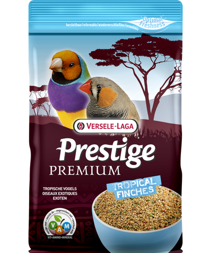Versele Laga Prestige Premium Tropical, Foreign Finches Seeds+ Vam Pellets