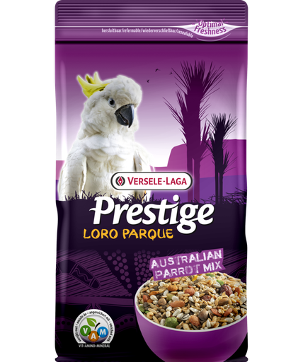 Versele Laga Prestige Loro Parque Australian Galah Parrot Mix + Vam Pellets