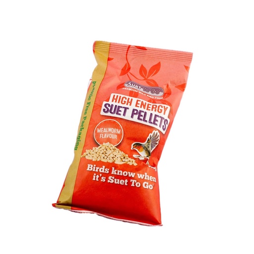 [UNI036] Unipet Suet To Go - Premium Suet Pellets Pouch – Mealworm