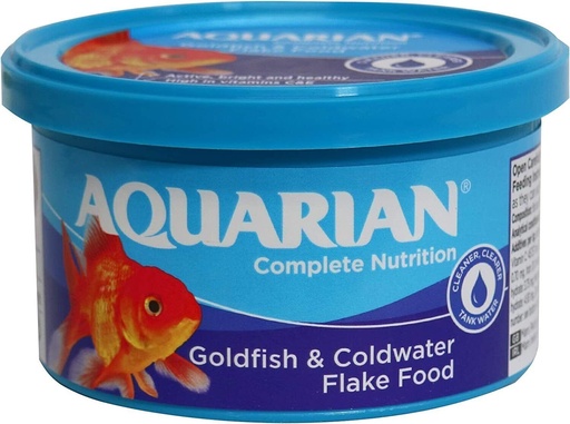 Aquarian Complete Nutrition Goldfish & Coldwater Flake - Fish Food