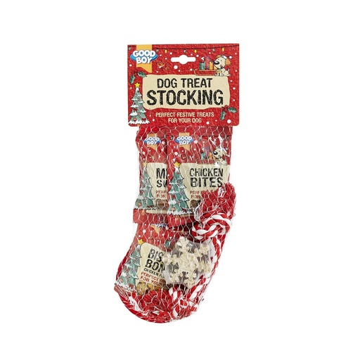 Good Boy Dog Treat Christmas Stockings Perfect Gift For Your Dog & Toy