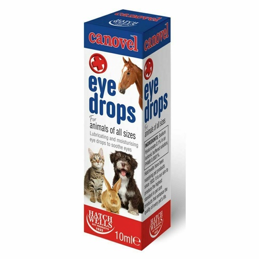 Hatchwells Canovel Eye Drops - Animals Of All Sizes Dogs Cats Horses Rabbits Etc