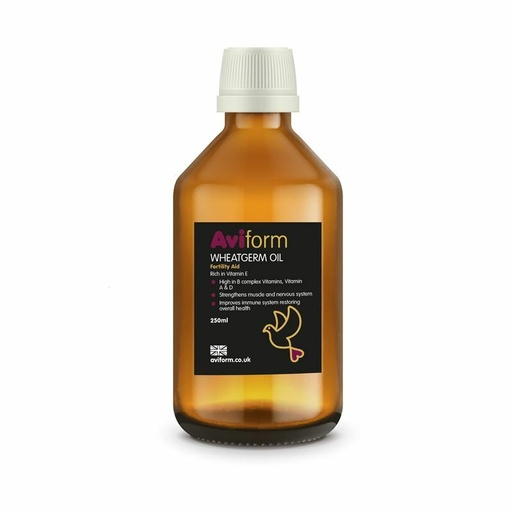 Aviform Wheatgerm Oil For Pigeons, Poultry + Pump