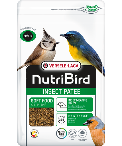 Versele Laga Nutribird Insect Patee Softbill Insect-Eating Birds