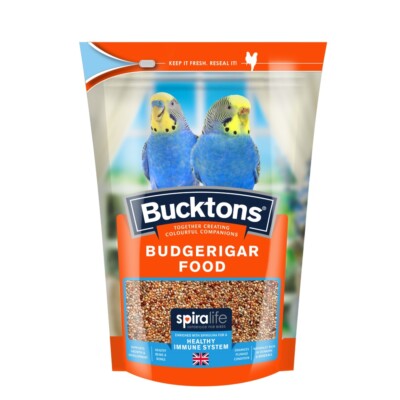 [BUC252] Bucktons Budgerigar Food With Spiralife