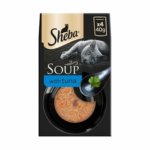 Sheba Soup Pouch With Tuna Fillets For Cats