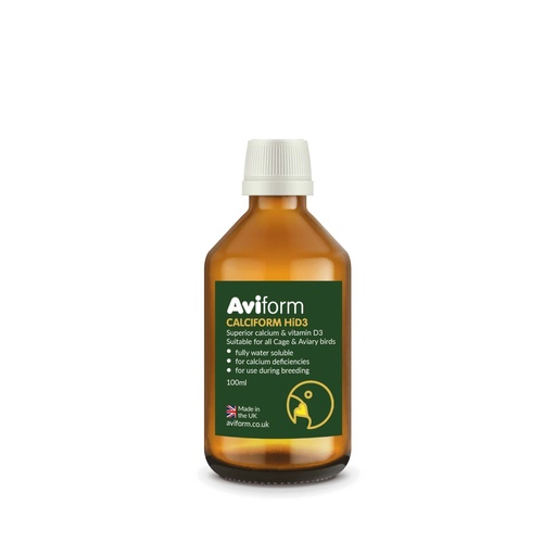 Aviform Calciform Hid3 Liquid Calcium For Cage & Aviary Birds No Pump Cup