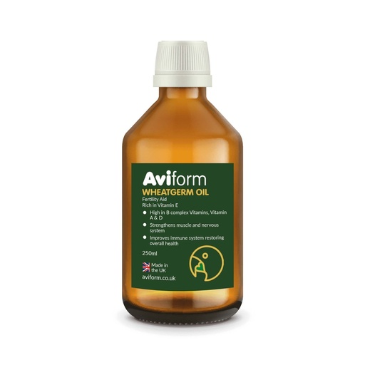 Aviform Wheatgerm Oil Vitamin E Supplement For Cage & Aviary Birds + Pump