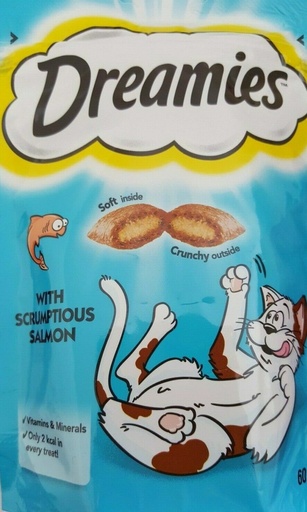Dreamies Cat Treats With Scrumptious Salmon