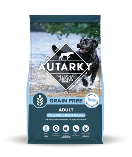 Autarky Adult Grain Free: Tasty White Fish & Potato