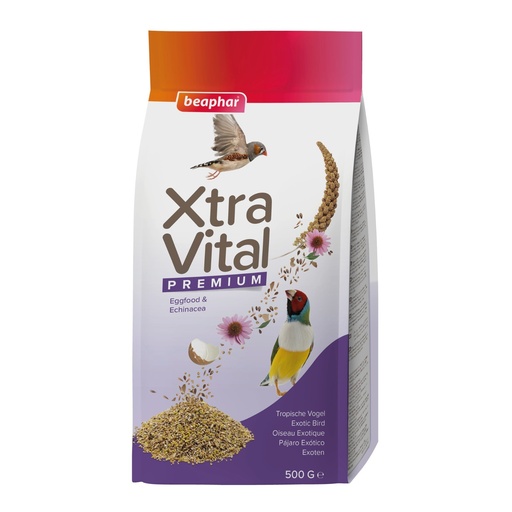 [1000131] Beaphar Premium Xtravital Egg Food - Zebra, Society, Gouldian Finch & Java