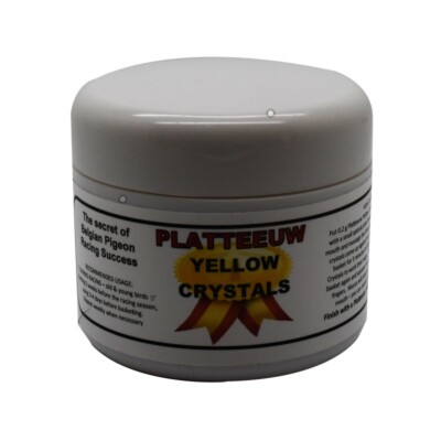 Original Platteeuw Yellow Crystals 150 Doses - Respiratory - Pigeons, Poultry
