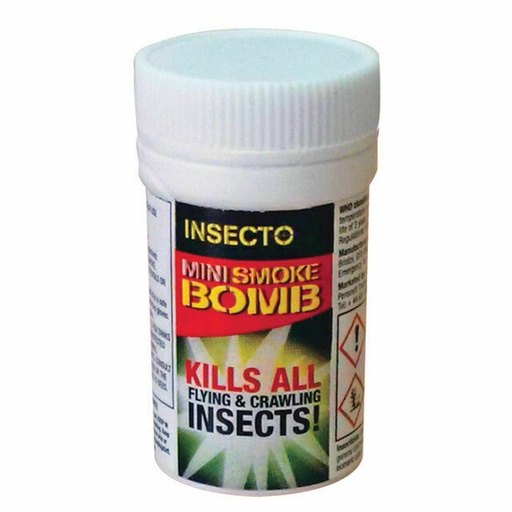 Insecto Midi Smoke - Kills Spiders, Mites, Eggs, Bed Bugs, Flies & Fleas