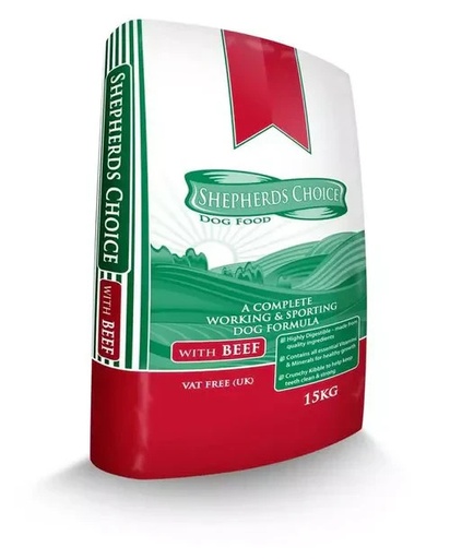 Shepherds Choice With Beef For A Complete Working & Sporting Dog Food