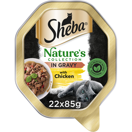 Sheba Nature' Collection (Chicken With Red Pepper In Gravy) Grain Free