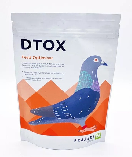 Frazers Dtox - Feed Improver Anti Mycotoxin Pigeon Poultry