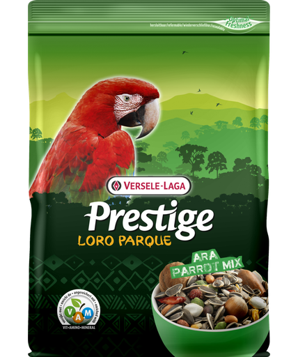 Versele Laga Prestige Loro Parque Ara Parrot Mix + Vam Pellets