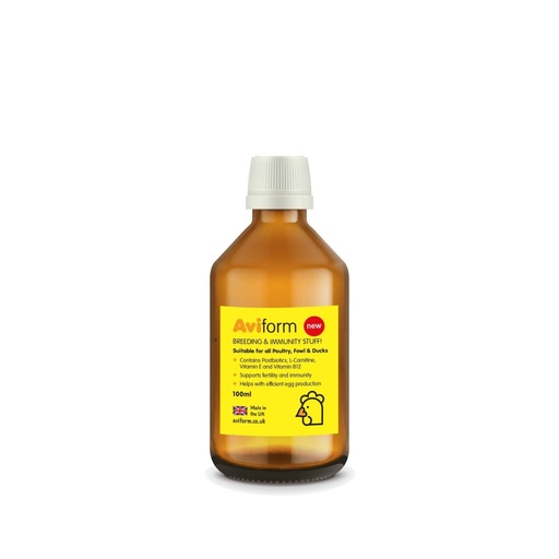 New Aviform Breeding & Immunity Stuff! Supplement For Poultry With Cup