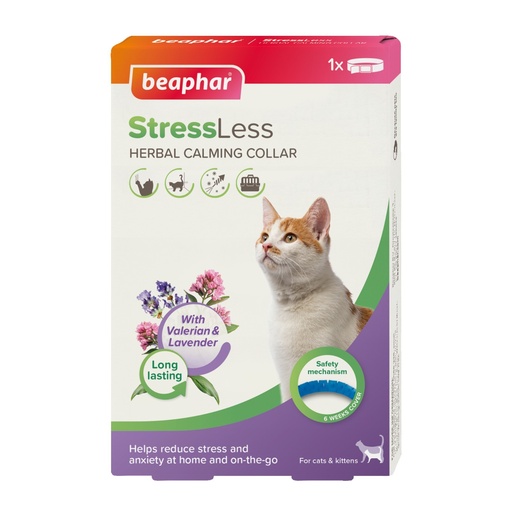 Beaphar Stressless Herbal Calming Collar For Cats - 35Cm