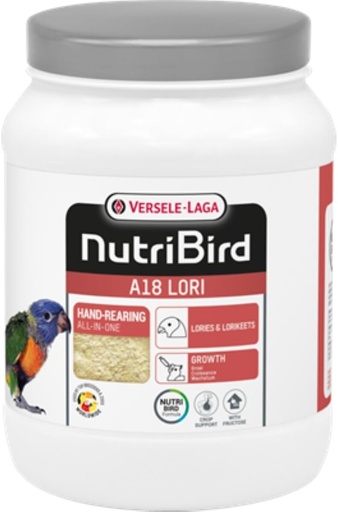 [VL1550] Versele Laga Nutribird A18 Lori Hand-Rearing Food For Lories & Lorikeets