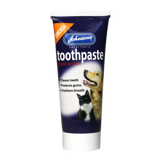 Johnson's Veterinary - Triple Action Toothpaste for Dogs and Cats