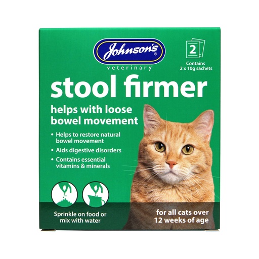 [A053] Johnson's Veterinary - Stool Firmer for Cats