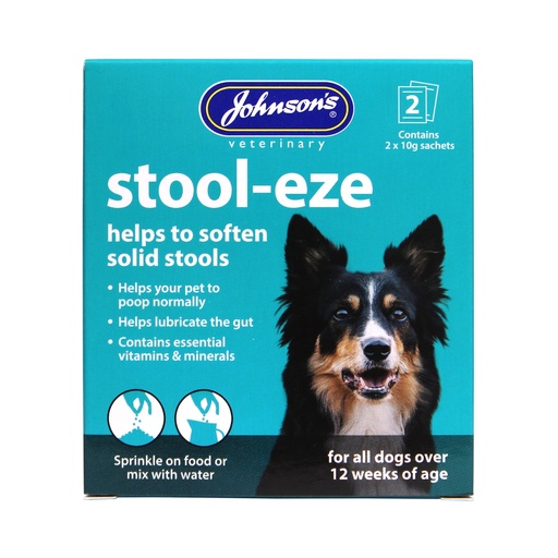[A056] Johnson's Veterinary - Stool-Eze for Dogs