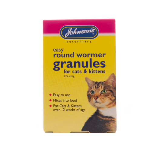 [B056] Johnson's Veterinary - Cat & Kitten Easy Wormer Granules
