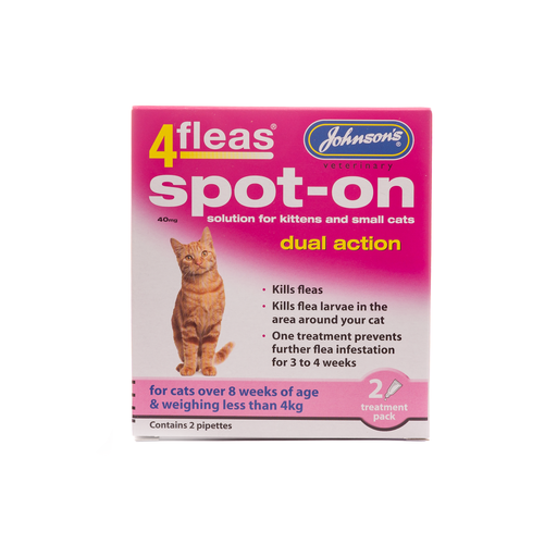 Johnson's Veterinary - 4fleas Spot-on for Cats & Kittens