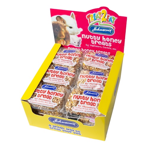 [L004] Johnson's Veterinary - Nutty Honey Treats for Hamsters, Gerbils etc