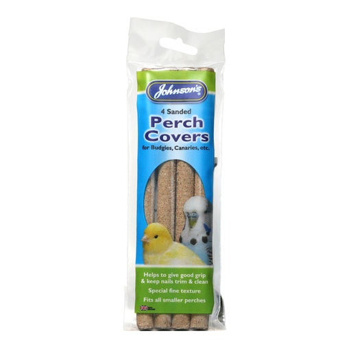 [M080] Johnson's Veterinary - Sanded Perch Covers for Budgies, Canaries etc