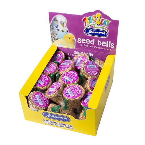 [N002] Johnson's Veterinary - Seed Bells for Budgies, Parakeets etc
