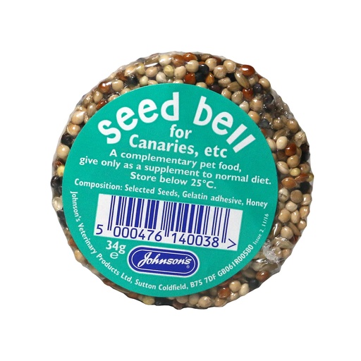 [N003] Johnson's Veterinary - Seed Bells for Canaries, Linnets, Finches etc