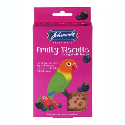 [N004] Johnson's Veterinary - Fruity Biscuits for Pet Birds