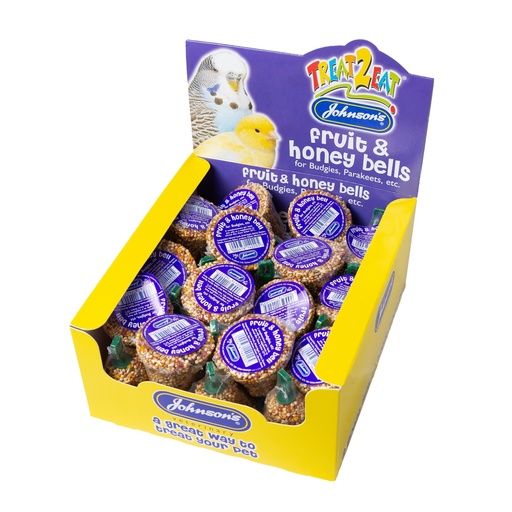 [N020] Johnson's Veterinary - Fruit & Honey Bells for Budgies, Parakeets etc
