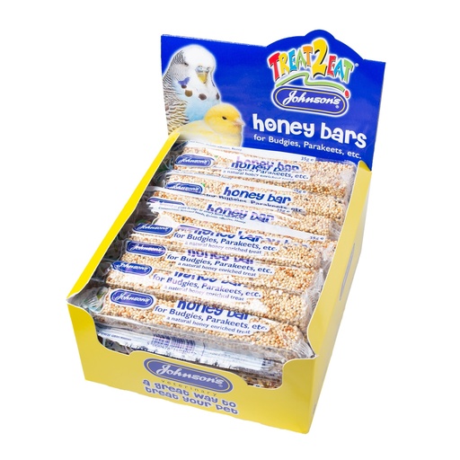 [N030] Johnson's Veterinary - Honey Bars for Budgies, Parakeets etc