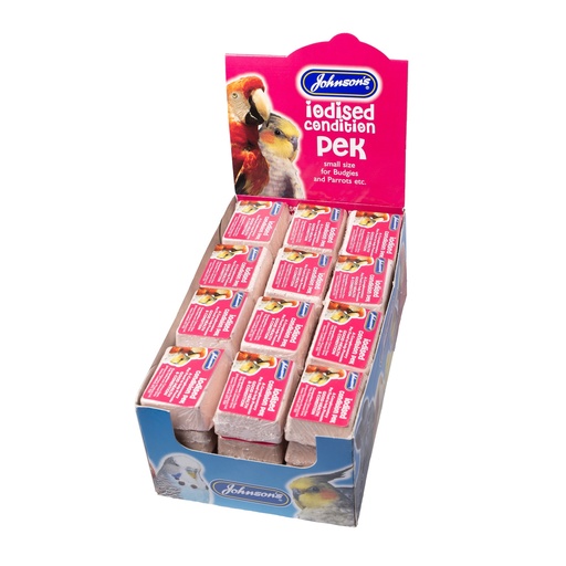 [P050] Johnson's Veterinary - Iodised Condition Peks for Small Bird
