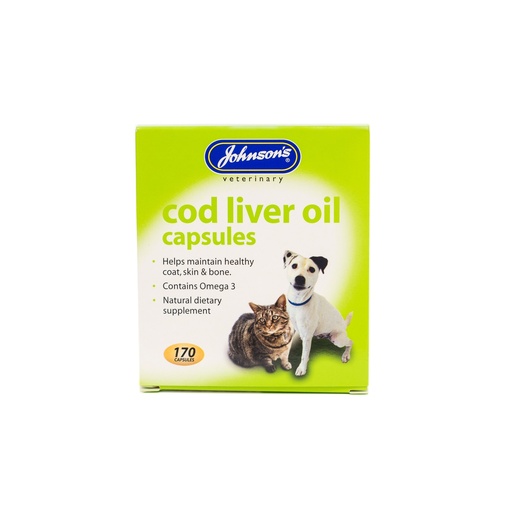 Johnson's Veterinary - Cod Liver Oil Capsules