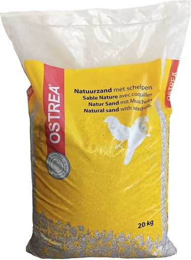 [GRT020] Bird Sand / Oystershell (20kg)