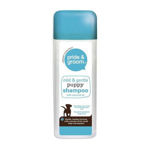 Pride & Groom Mild & Gentle Puppy & Dogs Shampoo With Coconut Oil