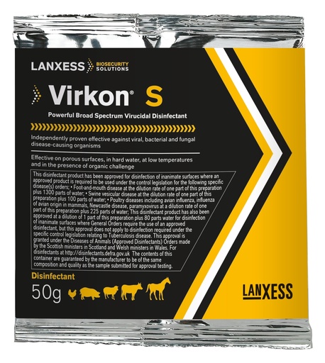 [PES590] Virkon S (50 x 50g)