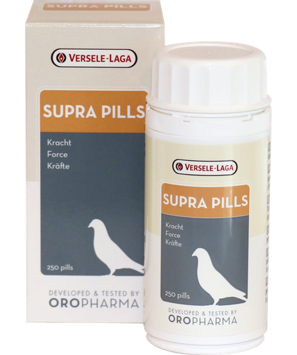[VL1539] Versele Laga Oropharma Supra Pills - Force & High Velocity Pills - Tub 250