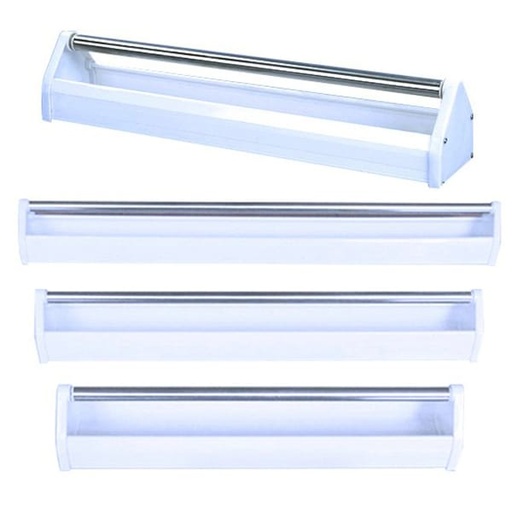 [FED135] Plastic Feeder + Roller White 80cm
