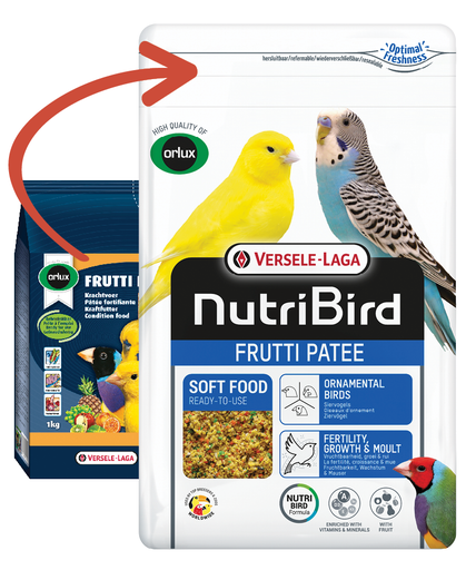 [VL435] Versele Laga Nutribird Frutti Patee Canary Tropical Finch Parakeet