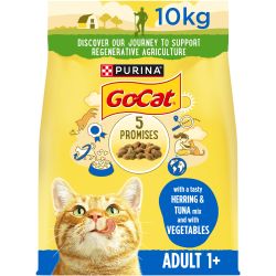GO-CAT 1+ Adult Cat Herring, Tuna & Veg