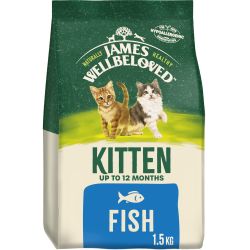 James Wellbeloved Kitten Dry Cat Food Fish